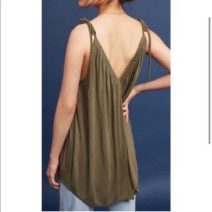 🔥NWT🔥 Anthropologie Pure+Good Olive Tank